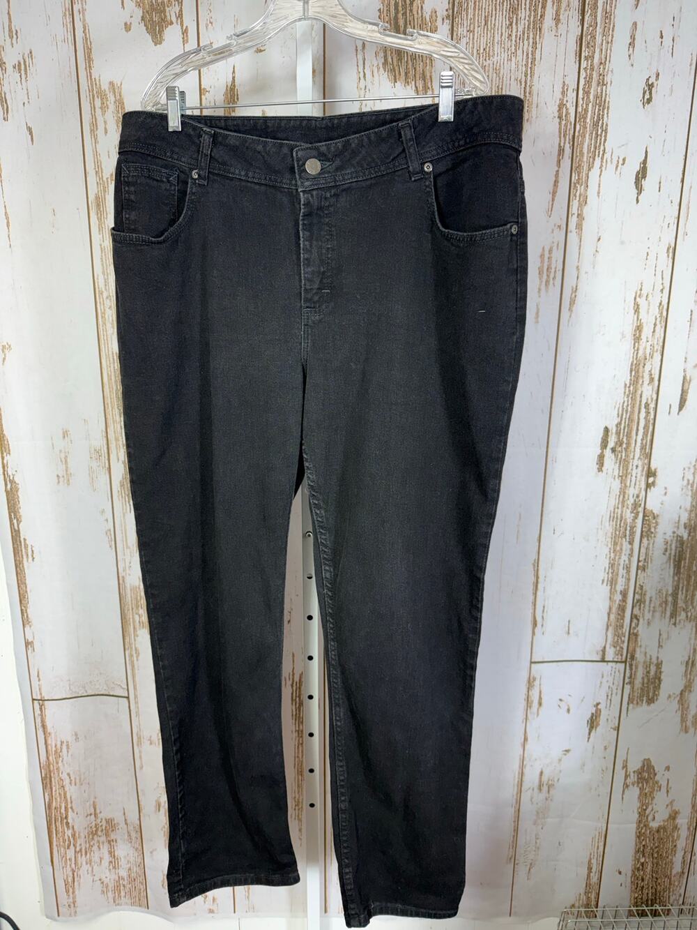 Riders by Lee, Black Bootcut Classic Jeans. Size 20W. Excellent condition!
